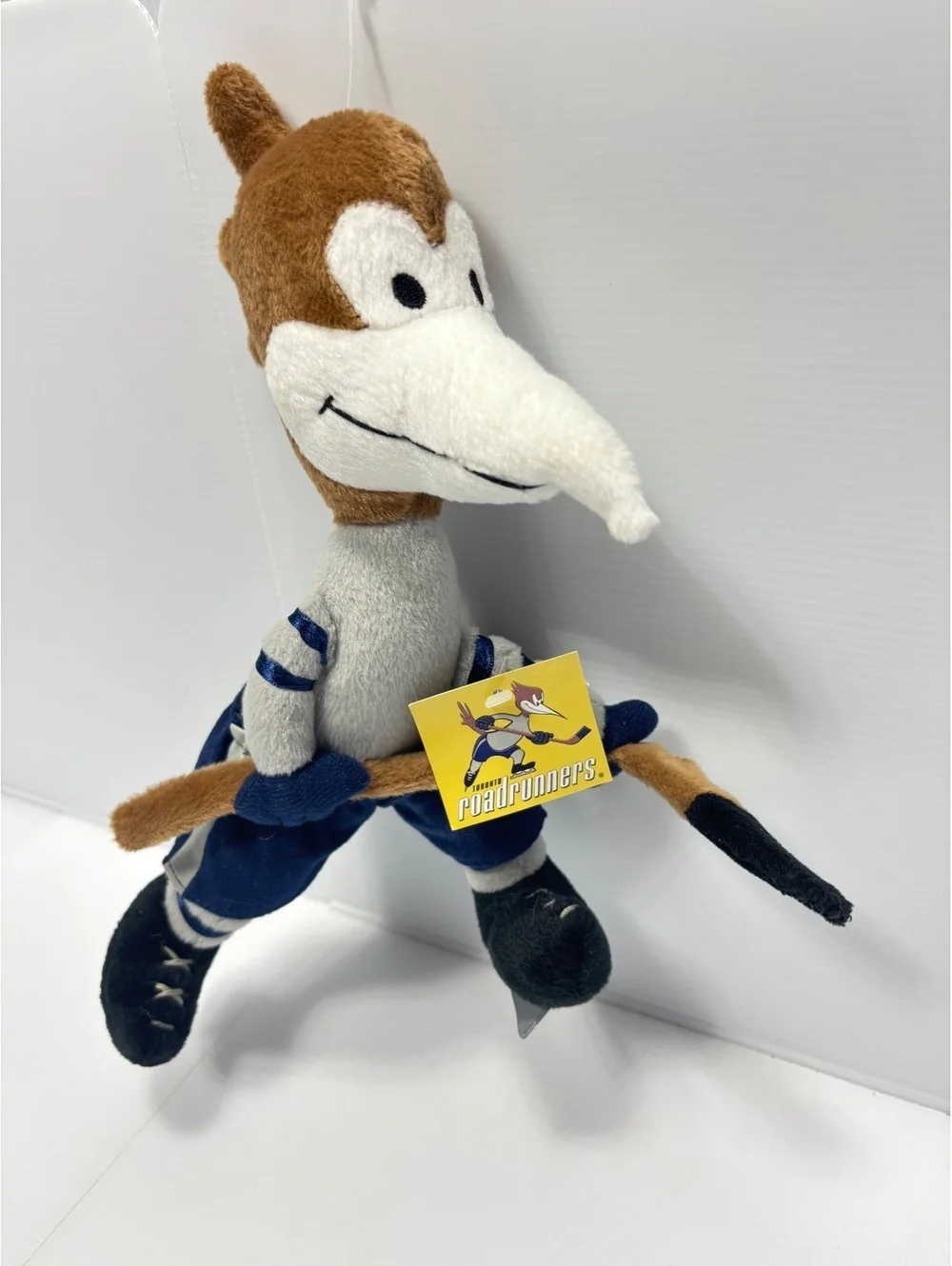 Vintage Toronto Roadrunners Plush Hockey Mascot Doll 2003-2004 Season NEW